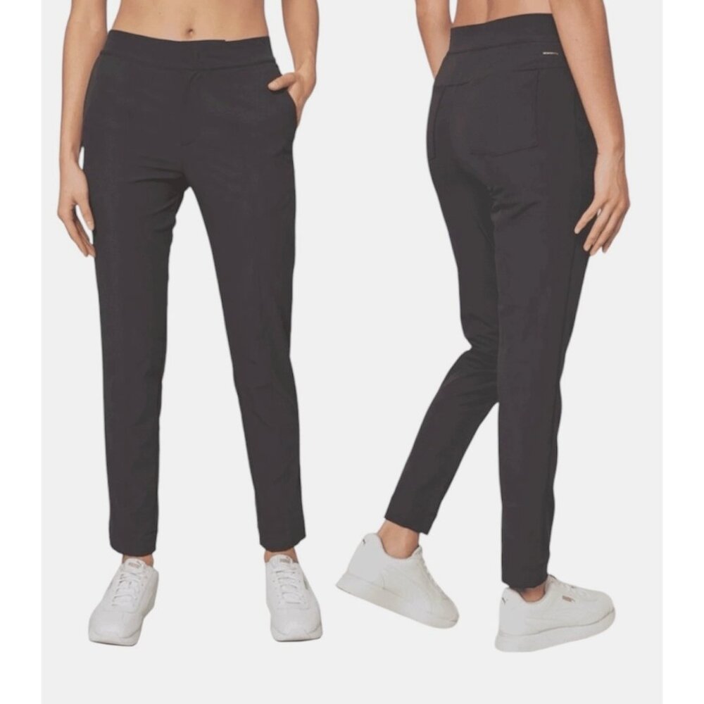 Mondetta Womens Black Lined Tailored Pants W/ Pockets Size 10